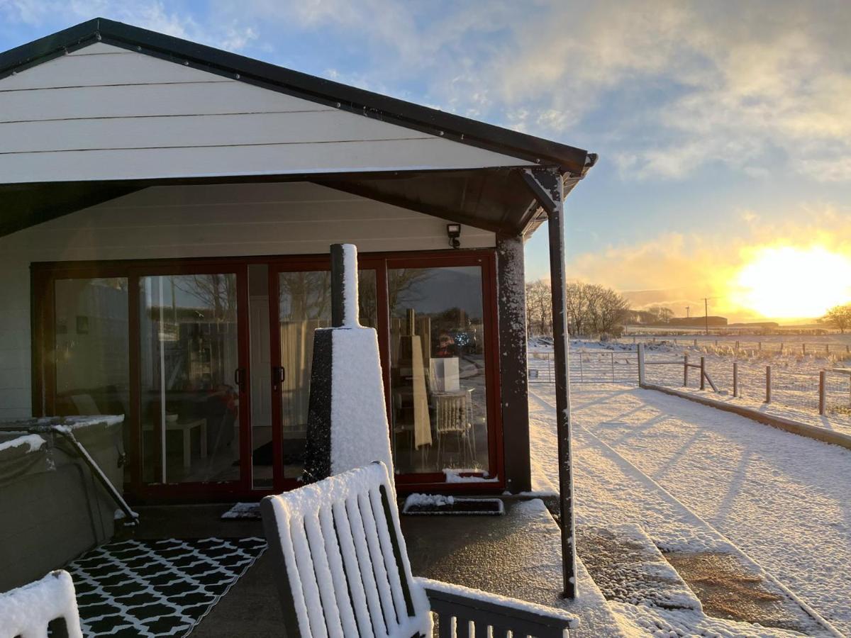 Deerfin Rentals Private Chalet With Hot Tub Ballymena Zewnętrze zdjęcie
